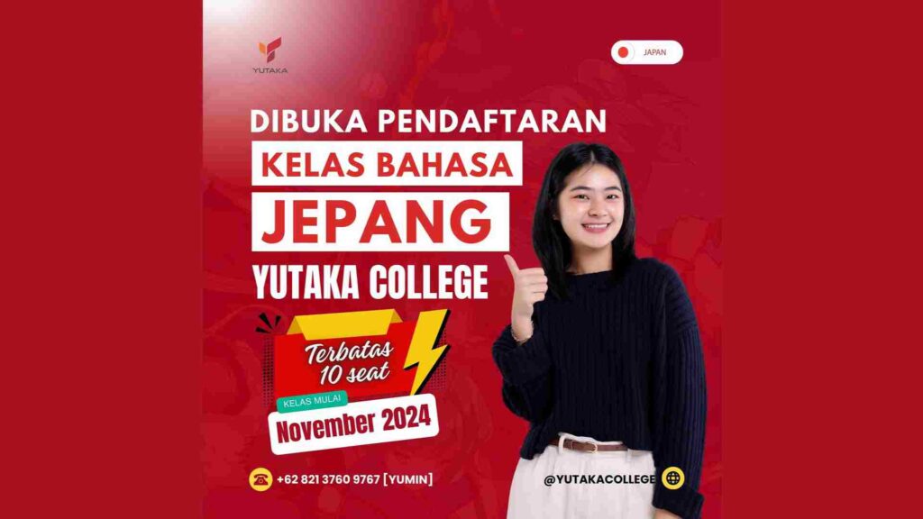 Kursus Bahasa Jepang Terbaik di Semarang: Yutaka Collage Unggul